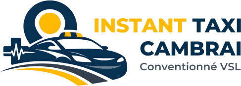 logo instant taxi cambrai conventionne vsl
